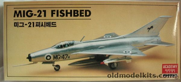 Academy 1/72 Mikoyan-Gurevich Mig-21 F13 Fishbed - Finnish Air Force (Hasegawa Molds), 1618 plastic model kit